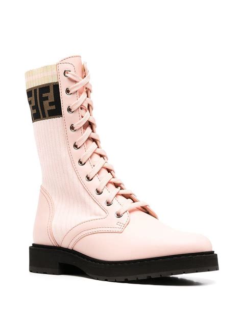 pink fendi boots